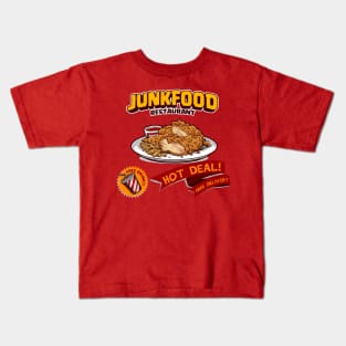 Junk food Attack Kids T-Shirt